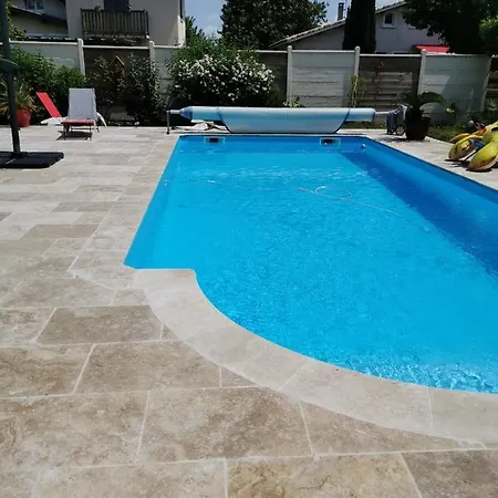 شقة 4 Personnes Avec Piscine 60m2