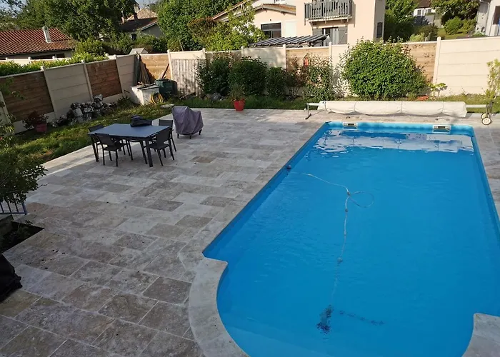 アパート 5 Personnes Avec Piscine 60m2 Le Barp